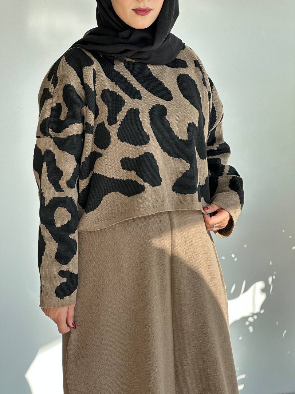 بافت سارافون پلنگی آرمیس